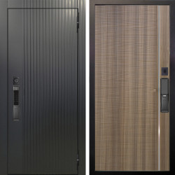 Входная дверь Аргус SMART Фрейда Черный кварц + Гауда Керамика