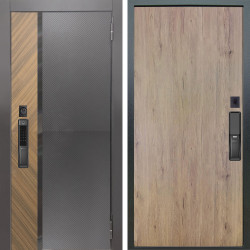 Входная дверь Аргус SMART Фуриоса + Элегант Рустик соломенный