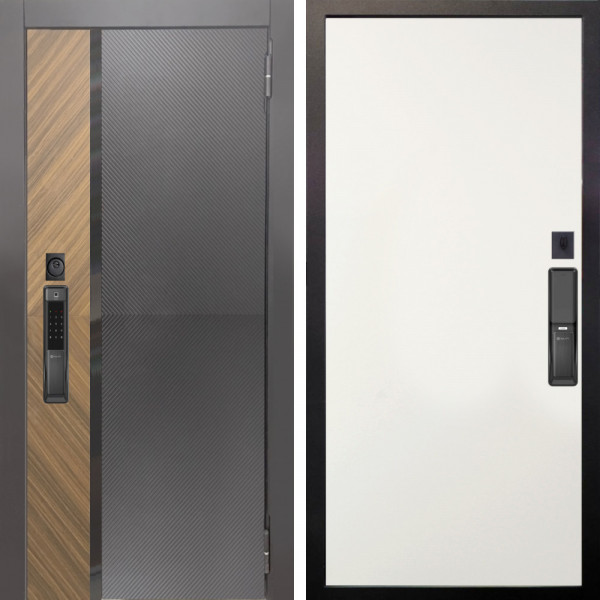 Входная дверь Аргус SMART Фуриоса + Элегант Софт милк