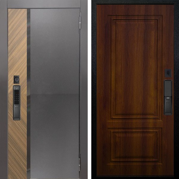 Входная дверь Аргус SMART Фуриоса + Элион Дуб рустикальный