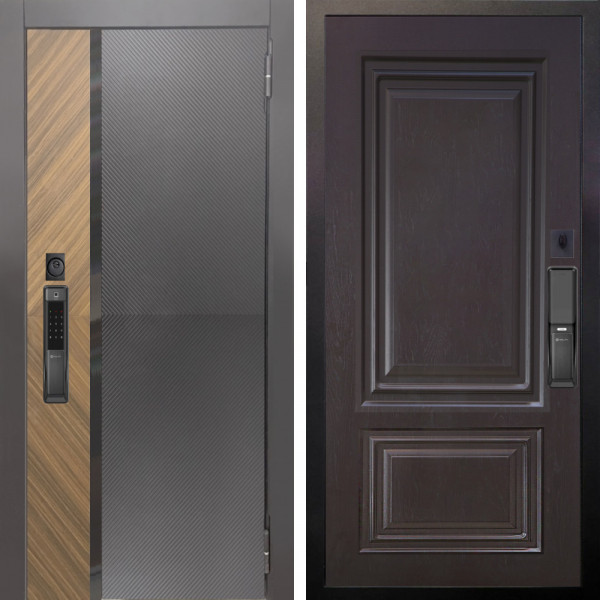 Входная дверь Аргус SMART Фуриоса + Элион Горький шоколад