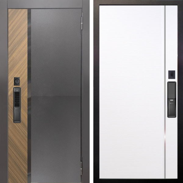 Входная дверь Аргус SMART Фуриоса + Гауда Роял вуд белый