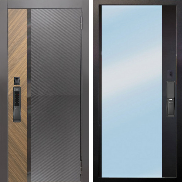 Входная дверь Аргус SMART Фуриоса + Магнум Черный софт