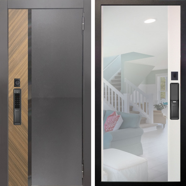 Входная дверь Аргус SMART Фуриоса + Магнум Софт милк