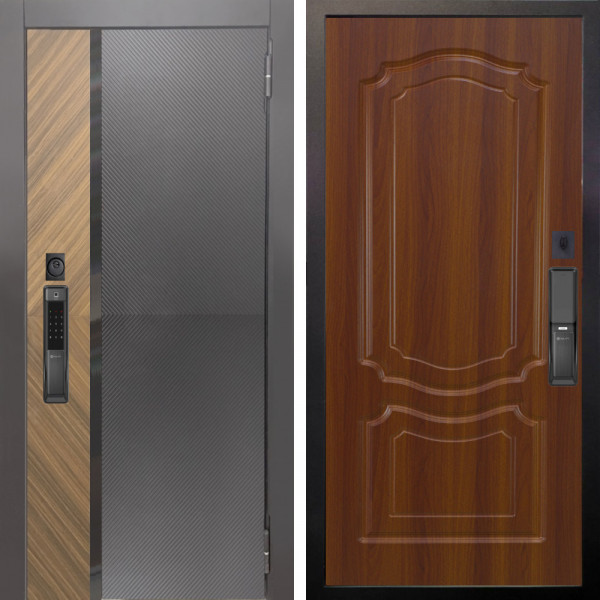 Входная дверь Аргус SMART Фуриоса + Мишель Дуб рустикальный