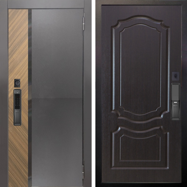 Входная дверь Аргус SMART Фуриоса + Мишель Венге