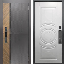 Входная дверь Аргус SMART Фуриоса + Могадиш Софт милк