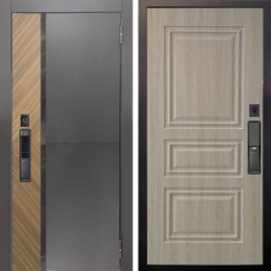 Входная дверь Аргус SMART Фуриоса + Скиф Дуб филадельфия крем