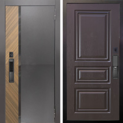 Входная дверь Аргус SMART Фуриоса + Скиф Горький шоколад