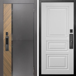 Входная дверь Аргус SMART Фуриоса + Скиф Софт милк