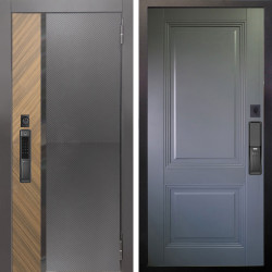 Входная дверь Аргус SMART Фуриоса + Соло Антрацит