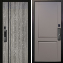 Входная дверь Аргус SMART гейджи + Ариана Серая эмаль