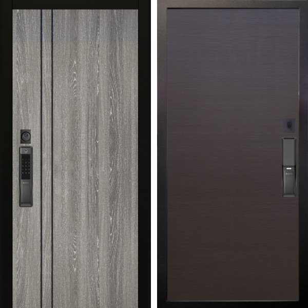 Входная дверь Аргус SMART гейджи + Элегант Венге горизонт