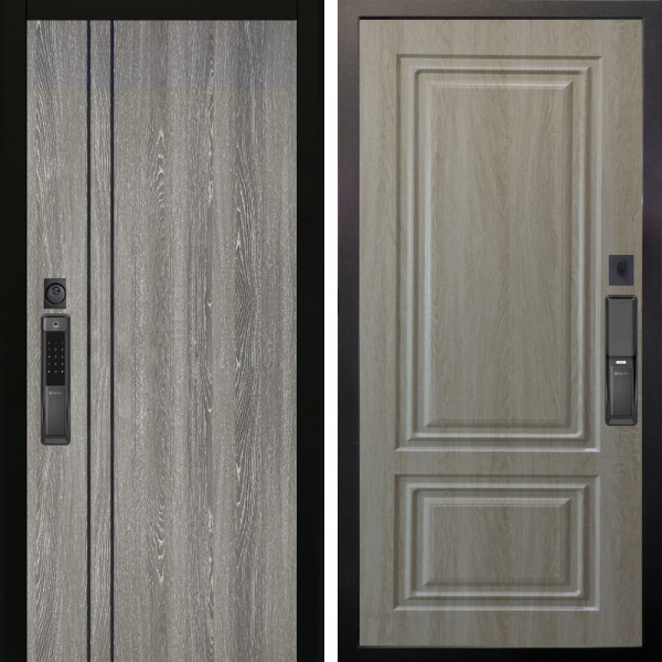 Входная дверь Аргус SMART гейджи + Элион Дуб филадельфия крем