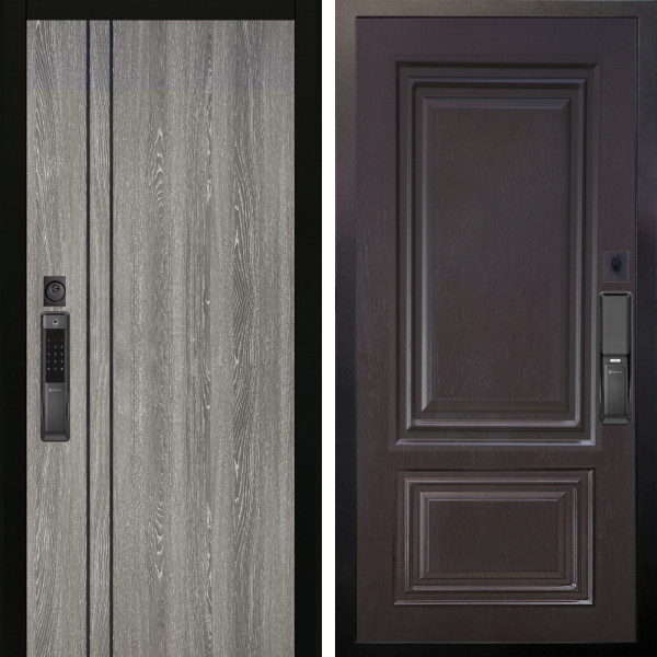 Входная дверь Аргус SMART гейджи + Элион Горький шоколад