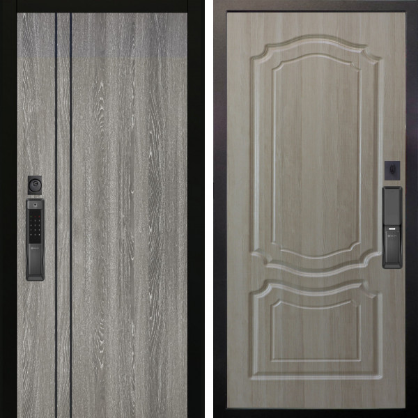 Входная дверь Аргус SMART гейджи + Мишель Ларче светлый