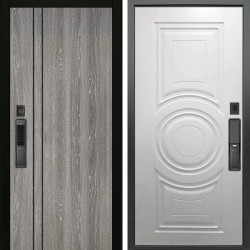 Входная дверь Аргус SMART гейджи + Могадиш Софт милк