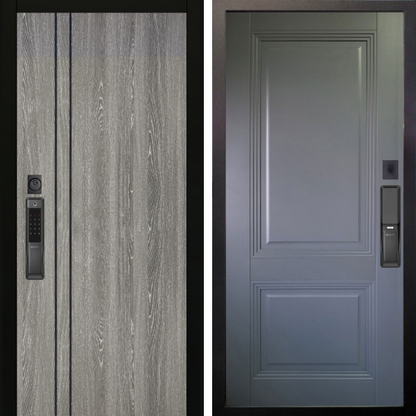 Входная дверь Аргус SMART гейджи + Соло Антрацит