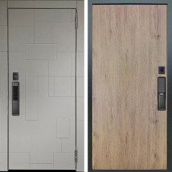 Входная дверь Аргус SMART Корсо Силк флай + Элегант Рустик соломенный