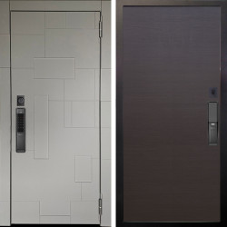 Входная дверь Аргус SMART Корсо Силк флай + Элегант Венге горизонт