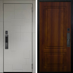 Входная дверь Аргус SMART Корсо Силк флай + Элион Дуб рустикальный