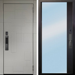 Входная дверь Аргус SMART Корсо Силк флай + Магнум Черный софт