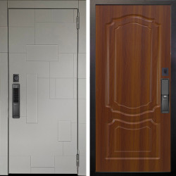 Входная дверь Аргус SMART Корсо Силк флай + Мишель Дуб рустикальный