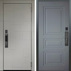 Входная дверь Аргус SMART Корсо Силк флай + Скиф Силк маус