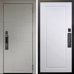 Входная дверь Аргус SMART Корсо Силк флай + Тревор Софт милк