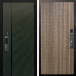 Входная дверь Аргус SMART ланцет олива софт + Гауда Керамика