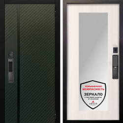 Входная дверь Аргус SMART ланцет олива софт + Милли Ларче светлый