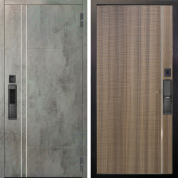 Входная дверь Аргус SMART Лофт Темный бетон + Гауда Керамика