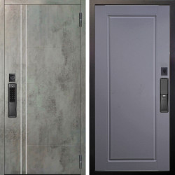 Входная дверь Аргус SMART Лофт Темный бетон + Тревор Силк маус