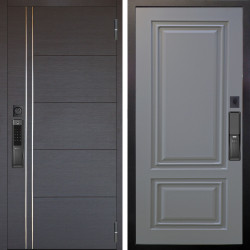 Входная дверь Аргус SMART Лофт Венге горизонт + Элион Силк маус