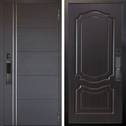 Входная дверь Аргус SMART Лофт Венге горизонт + Мишель Венге