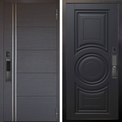 Входная дверь Аргус SMART Лофт Венге горизонт + Могадиш Черный софт.jpg