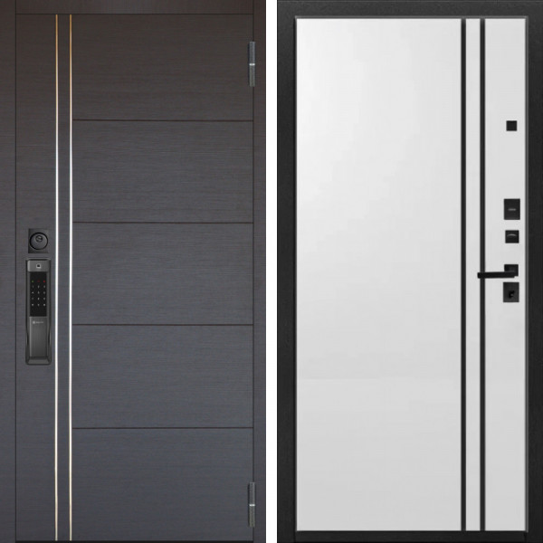 Входная дверь Аргус SMART Лофт Венге горизонт + нора 4