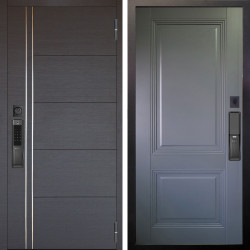 Входная дверь Аргус SMART Лофт Венге горизонт + Соло Антрацит