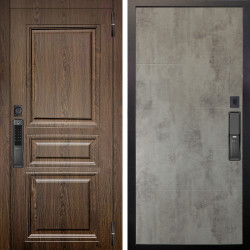 Входная дверь Аргус SMART магистр дуб кантри + Агат Светлый бетон
