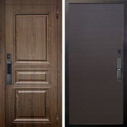 Входная дверь Аргус SMART магистр дуб кантри + Элегант Венге горизонт