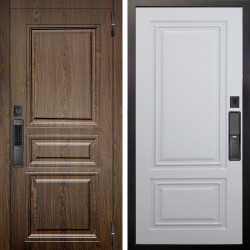 Входная дверь Аргус SMART магистр дуб кантри + Элион Софт милк