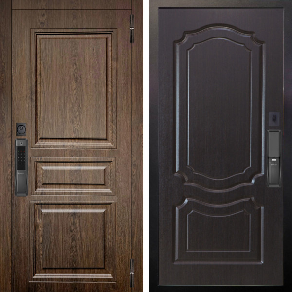 Входная дверь Аргус SMART магистр дуб кантри + Мишель Венге
