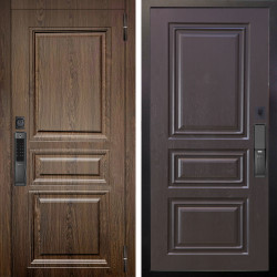 Входная дверь Аргус SMART магистр дуб кантри + Скиф Горький шоколад