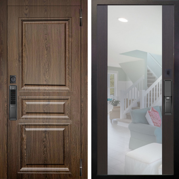 Входная дверь Аргус SMART магистр дуб кантри + Вояж Венге