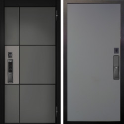 Входная дверь Аргус SMART мичиган силк титан силк муссон + Элегант Силк маус