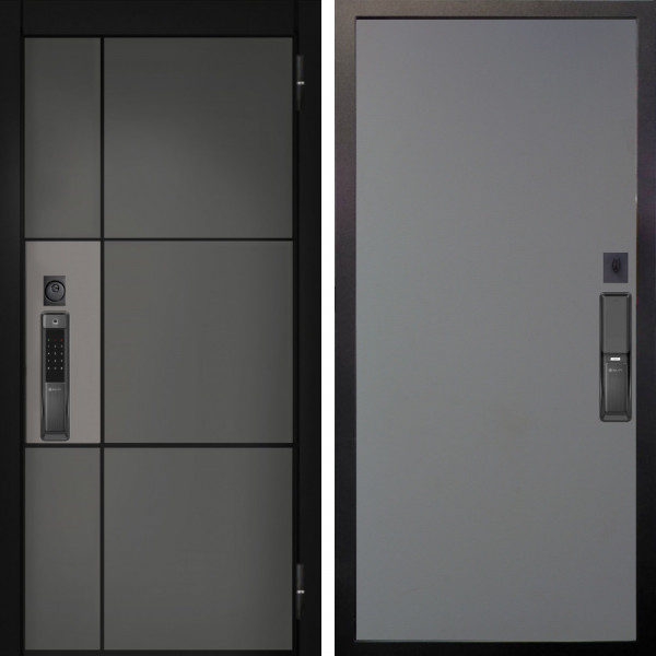 Входная дверь Аргус SMART мичиган силк титан силк муссон + Элегант Силк маус