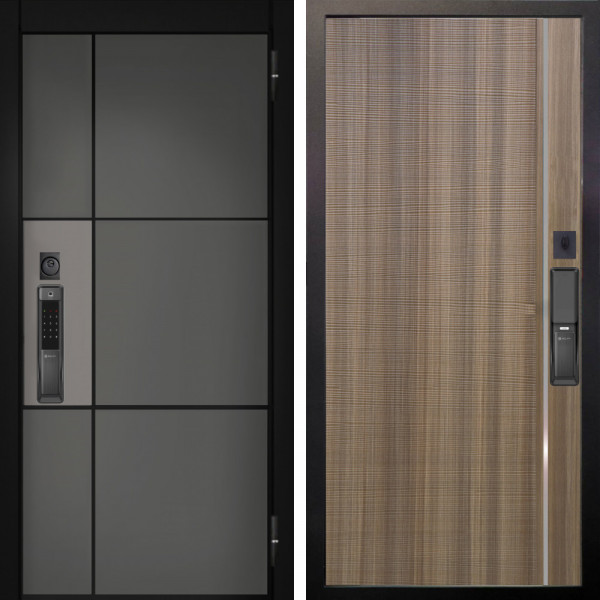 Входная дверь Аргус SMART мичиган силк титан силк муссон + Гауда Керамика