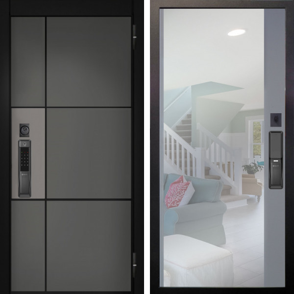 Входная дверь Аргус SMART мичиган силк титан силк муссон + Магнум Силк маус