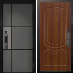 Входная дверь Аргус SMART мичиган силк титан силк муссон + Мишель Дуб рустикальный