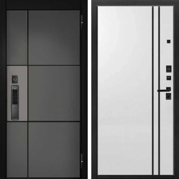 Входная дверь Аргус SMART мичиган силк титан силк муссон + нора 4